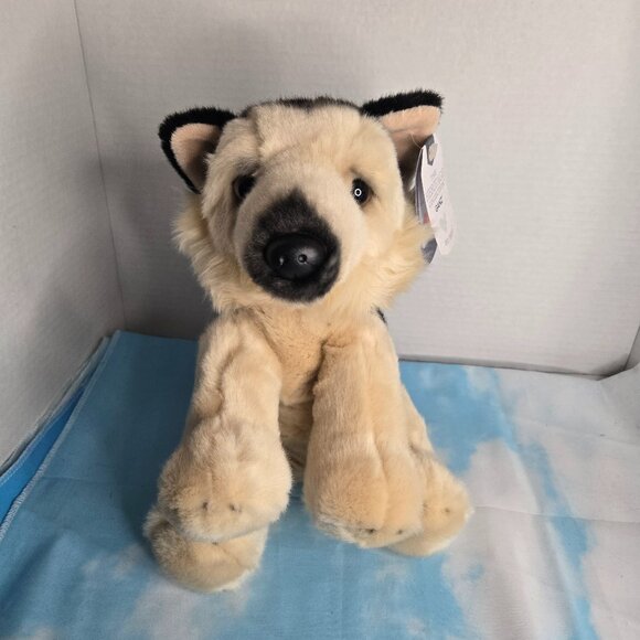 GANZ Heritage Collection German Shepherd Dog Plush Stuffed Animal New NWT 10" - Picture 1 of 6